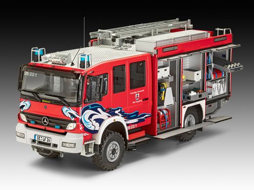 Збірна модель 1/24 пожежний автомобіль Schlingmann TLF 16-25 Revell 07586