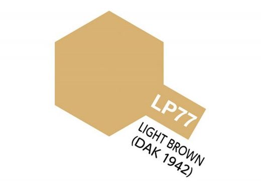 Нитро краска LP77 Светло коричневый (Light Brown) 10 ml Tamiya 82177