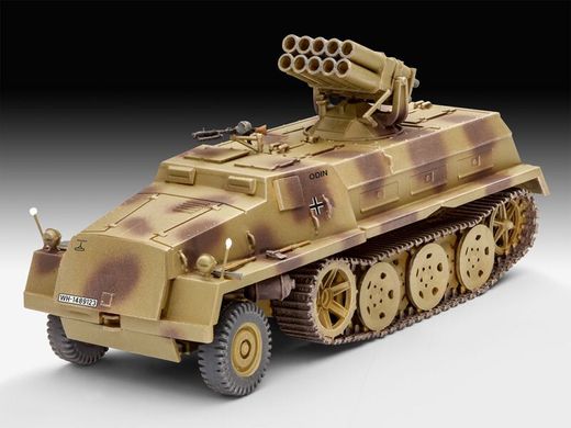 15cm Panzerwerfer 42 build model on SWS Revell 03264