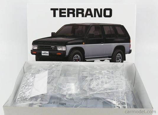 Сборная модель 1/24 автомобиль Nissan Terrano V6-3000 R3M '91 Aoshima 05708