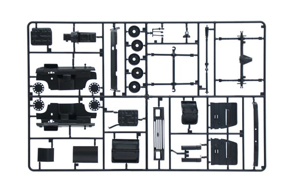 Сборная модель 1/24 автомобиль Ford Transit Mk.2 Italeri 3687