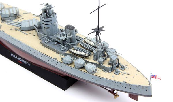 Збірна модель британського лінкора Royal Navy Battleship H. M. S. Rodney (29) Meng Model PS001