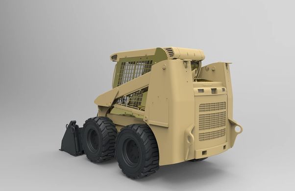Assembled model 1:35 loader US Army Light Type III Skid Steer Loader (M400W) Gecko Models 35GM0008