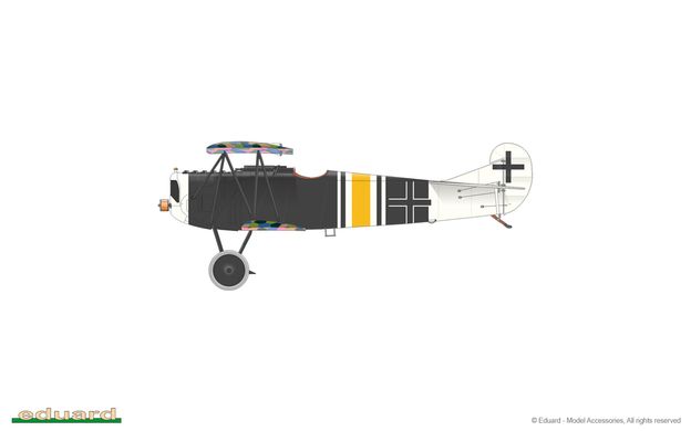 Збірна модель 1/72 літак Fokker Fokker! Fokker D.VII Limited edition Eduard 2133
