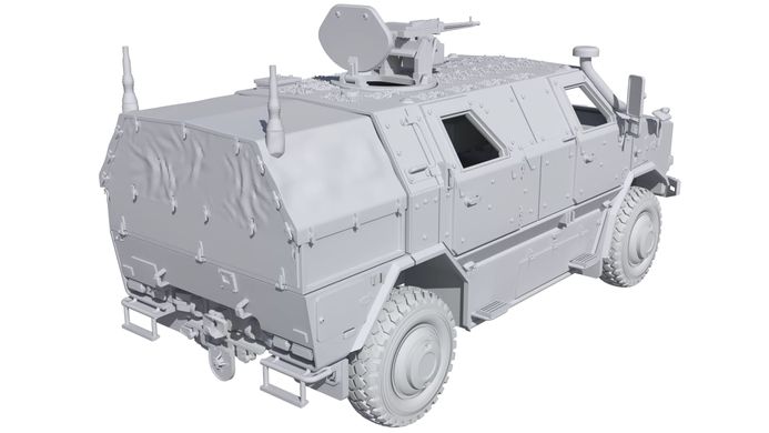 Сборная модель 1/72 из смолы 3D печать защищенный бронеавтомобиль Dingo 2 ATF BOX24 72-020
