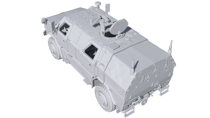 Збірна модель 1/72 з смоли 3D друк захищений бронеавтомобіль Dingo 2 ATF BOX24 72-020