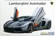 Сборная модель 1/24 автомобиль '11 Lamborghini Aventador LP700-4 Aoshima 05864