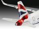 Збірна модель 1/144 літак Airbus A320 neo British Airways Revell 03840