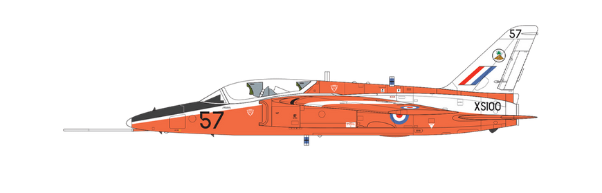 Збірна модель 1/72 літак Фолланд Гнат Т.1 Folland Gnat T.1 Airfix A02105