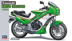 Сборная модель 1/12 мотоцикла BK12 Kawasaki KR250 (KR250A) (1984) Hasegawa 21512