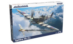 Сборная модель 1/72 самолет Spitfire Mk.IXc Weekend edition Eduard 7466