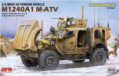 Rye Field Model 5032 1/35 Oshkosh M-ATV M1240A1 Armored Vehicle with Full Interior
