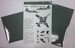 1/32 masks for digital camouflage for the Su-25 "Frogfoot" aircraft of the Ukrainian Air Force Foxbot FM 32-001, In stock