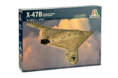 Сборная модель 1/72 беспилотный летательный аппарат 1/72 (UCAV) X-47B Northrop Grumman Italeri 1421