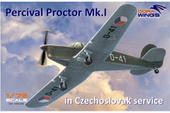Assembled model 1/72 aircraft Percival Proctor Mk.1 Czechoslovak markings DW 72003