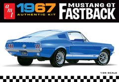 Сборная модель 1/25 автомобиль 1967 года Ford Mustang GT Fastback AMT 01241