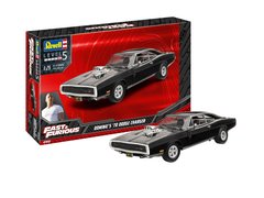 Prefab model 1/25 car Fast & Furious - Dominics 1970 Dodge Charger Revell 07693
