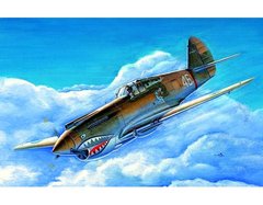 Збірна модель 1/72 літак P-40B/C Warhawk Trumpeter 01632