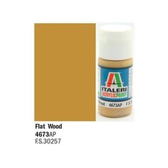 Акриловая краска матовое дерево flat wood 20ml Italeri 4673