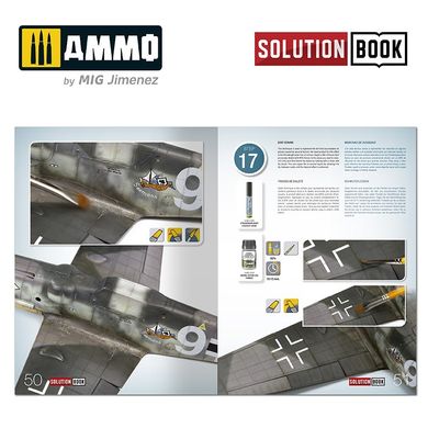 Журнал Як розфарбувати літак Люфтваффе Другої світової війни Solution Book 18 - How to Paint WWII Lu