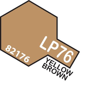 Нитро краска LP76 Желто-коричневый (Yellow Brown) 10 ml Tamiya 82176