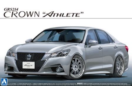 Сборная модель 1/24 автомобиля Toyota Crown Athlete Aoshima 00850