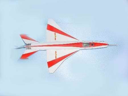 Сборная модель 1:32 самолета Chinese F-7EB Trumpeter 02217