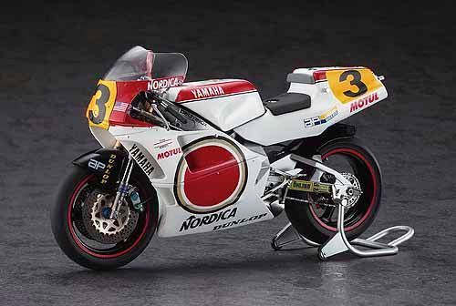 Assembled model 1:12 motorcycle Yamaha YZR500 0WA8 1989 Hasegawa 21710