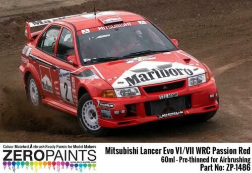 Фарба Zero Paints 1486 Mitsubishi Lancer Evo VI WRC Pass