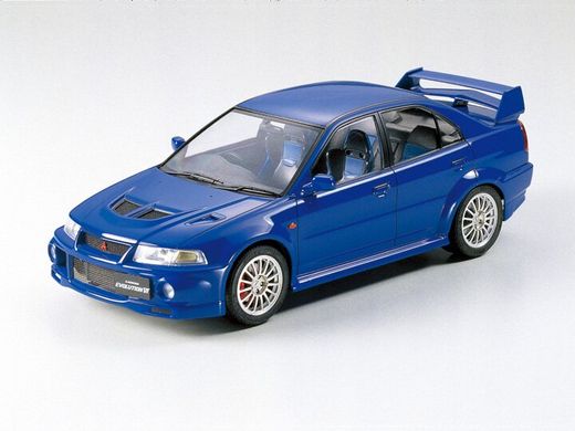 Сборная модель 1/24 автомобиля Mitsubishi Lancer Evolution VI Tamiya 24213