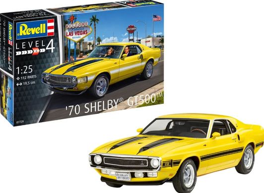 Збірна модель 1/25 автомобіль Shelby Mustang GT500 (1970) Revell 07729