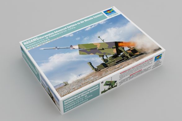 Збірна модель 1/35 NASAMS норвезька вдосконалена зенітно-ракетна система Trumpeter 01096