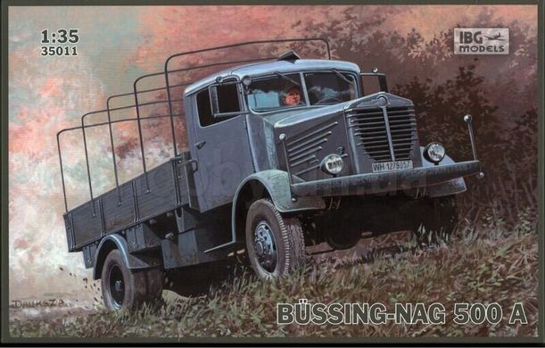 Сборная модель грузовика Bussing-Nag 500A IBG 35011