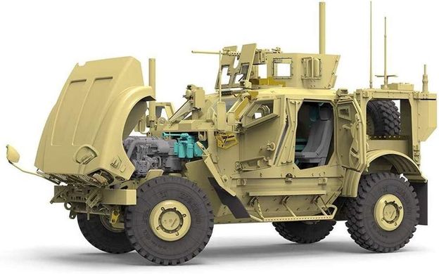 Збірна модель 1/35 бронеавтомобіль Oshkosh M-ATV M1240A1 з повним інтер'єром Rye Field Model 5032