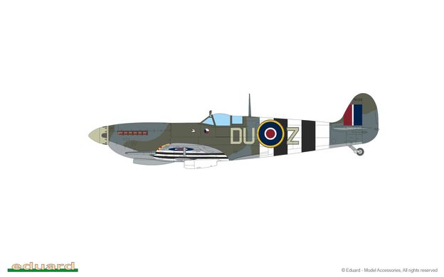 Сборная модель 1/72 самолет Spitfire Mk.IXc Weekend edition Eduard 7466