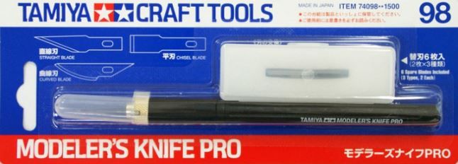 Высококачественная версия модельного ножа Craft Tools Series Modeler's Knife Pro Tamiya 74098