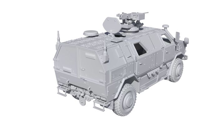 Збірна модель 1/72 з смоли 3D друк захищений бронеавтомобіль Dingo 2 GE PatSi BOX24 72-021