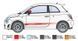 Сборная модель 1:24 автомобиль 500 Abarth 2008 Italeri 3674