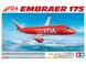 Сборная модель 1/100 Embraer 175 Fuji Dream Airlines Tamiya 92197