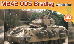 Збірна модель 1/72 американська бойова машина M2A2 ODS Bradley w/Interior Dragon D7414