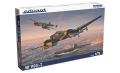 Сборная модель 1/72 самолет Bf 110G-2 Weekend edition Eduard 7468