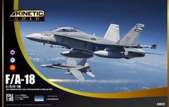 Збірна модель 1/48 літак F/A-18A+/B / CF-188 Kinetic 48030
