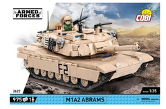 Учебный конструктор танк 1/35 M1A2 ABRAMS COBI 2622