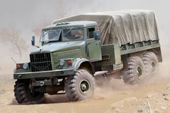 Assembled model 1/35 military truck KRAZ-255B Hobby Boss 85506