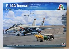 Сборная модель американский самолет F-14A Tomcat Italeri 1414