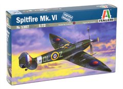 Сборная модель 1/72 самолет Spitfire Mk. VI Italeri 1307