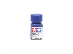 Эмалевая краска XF8 Синий Матовый (Flat Blue) Tamiya 80308