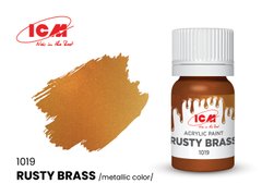 Акрилова фарба Іржава латунь (Rusty Brass) ICM 1019