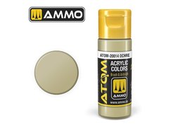 Acrylic paint ATOM Ochre Ammo Mig 20014
