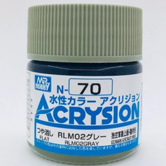 Acrylic paint Acrysion (N) RLM02 Gray Mr.Hobby N070